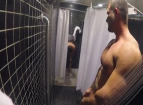 Gym shower cruising success!